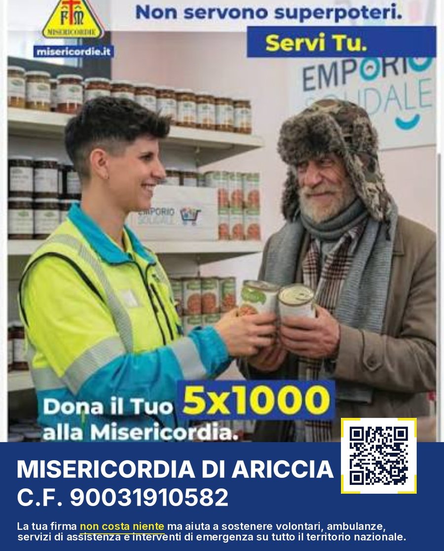 Campagna 5x1000: l’emporio solidale