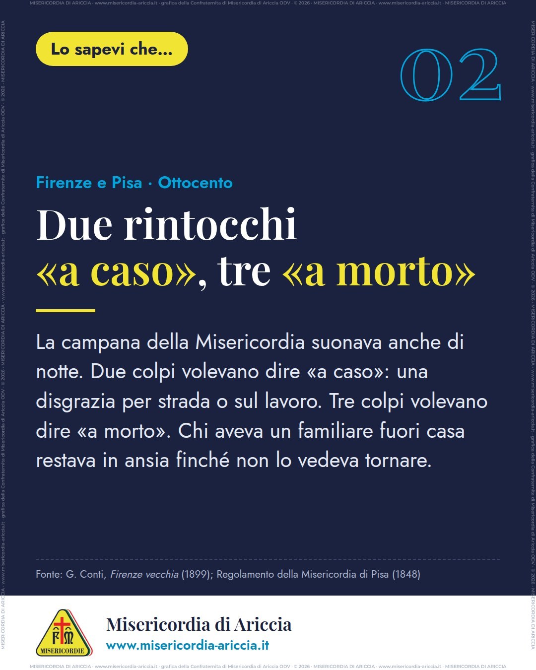 Lo sapevi che… n. 2: Due rintocchi «a caso», tre «a morto»