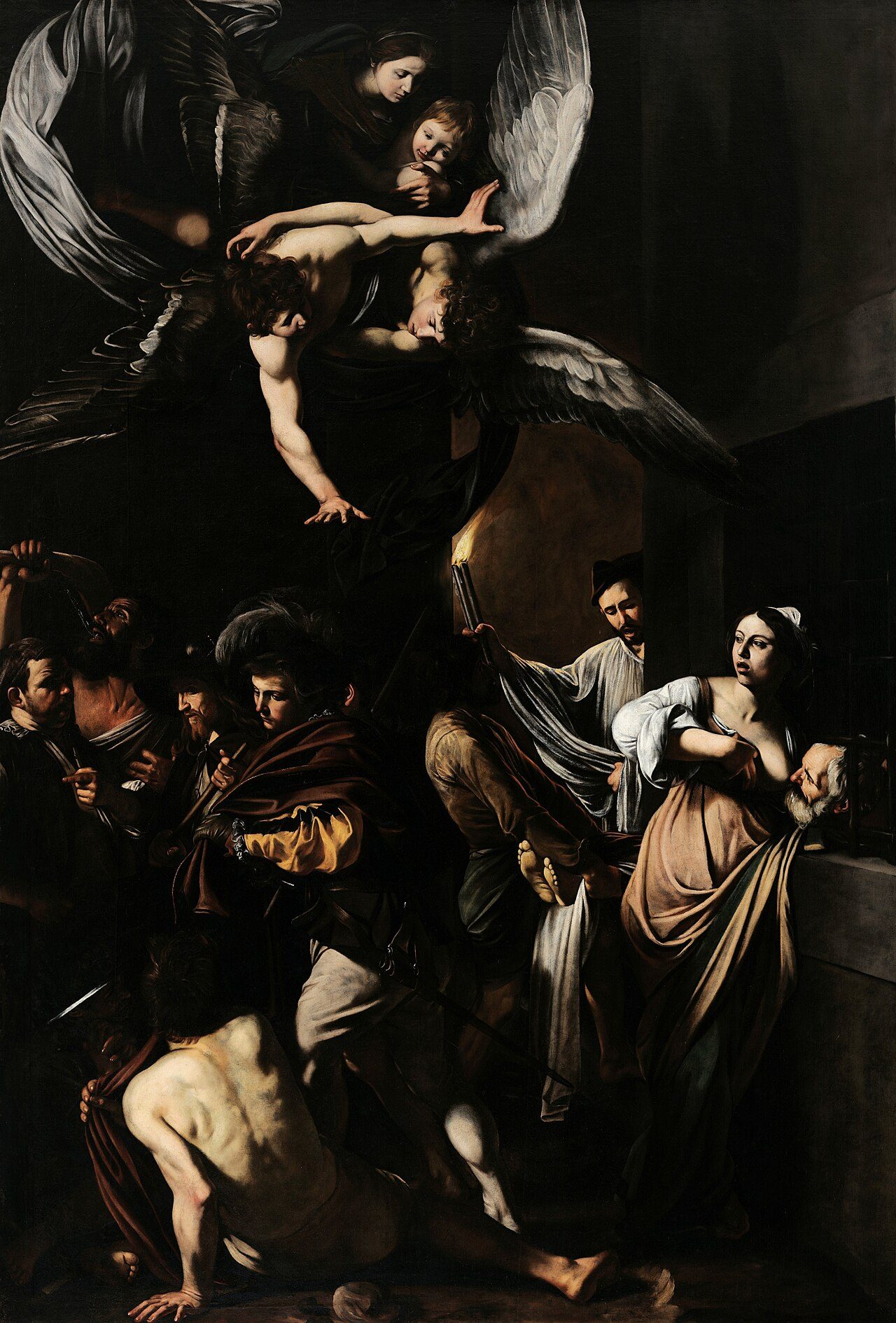 Le Sette opere di Misericordia, dipinto di Caravaggio (1607)