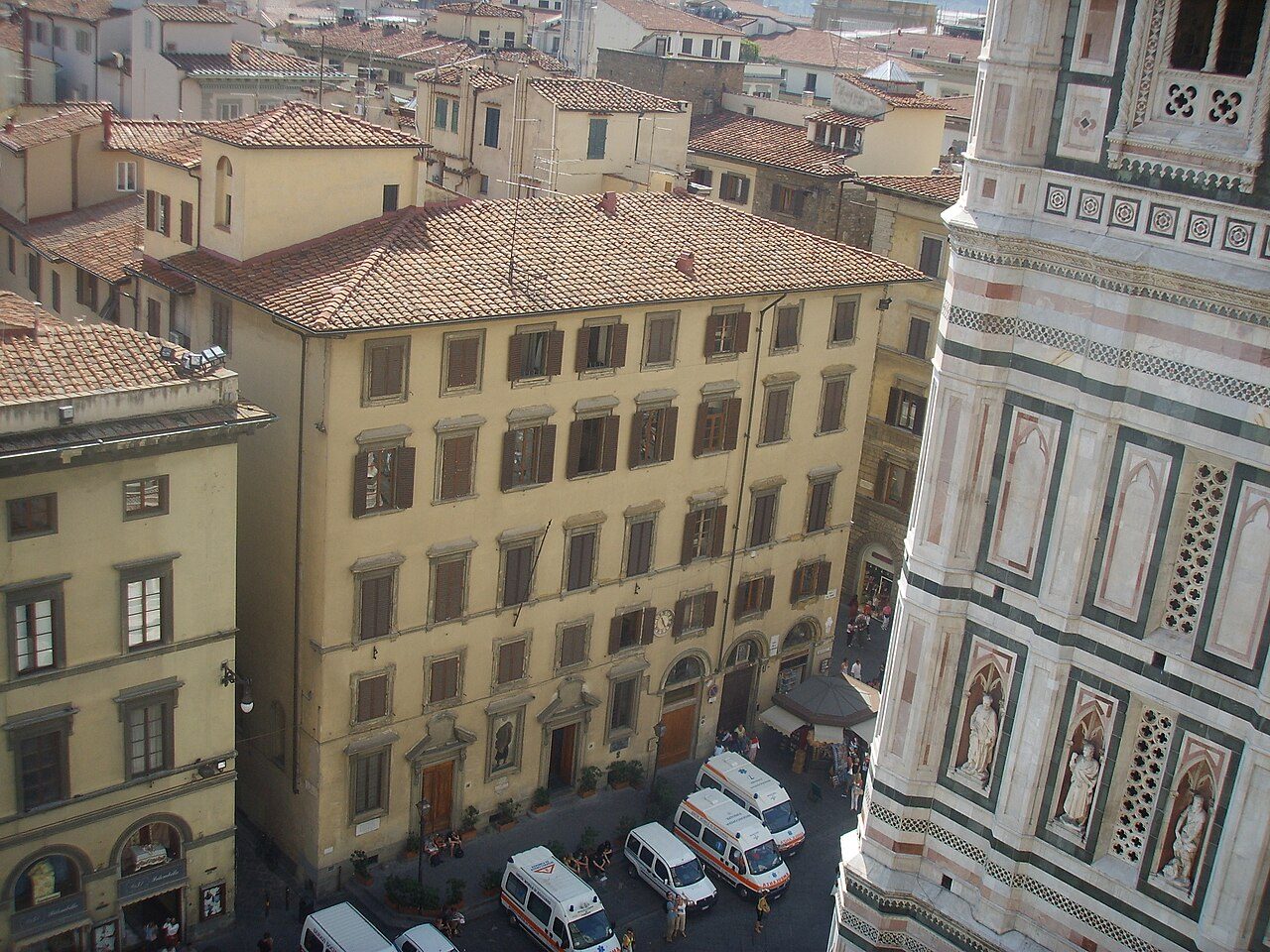 La sede storica dell'Arciconfraternita della Misericordia di Firenze