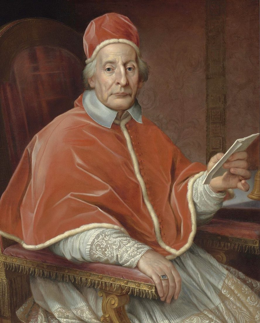 Ritratto di papa Clemente XII seduto, dipinto da Agostino Masucci